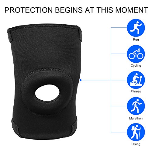 Nvorliy Plus Size Knee Compression Sleeve, Knee Brace for Large Legs Medical Support for Knee Pain Relief, Arthritis, Sports Exercise, Injury & Post-Surgery Recovery, Fit Men and Women (5XL)