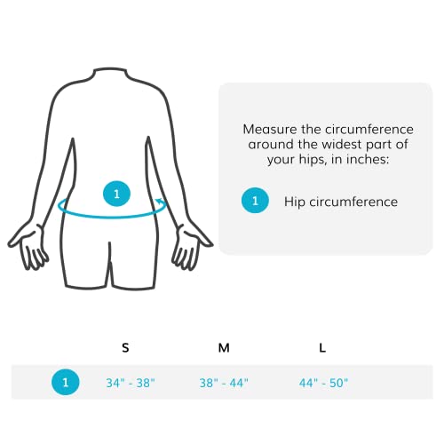 BraceAbility Inguinal Hernia Truss - Scrotal and Femoral Groin Male or Female Compression Support Belt for Testicular, Genital, Bilateral, Direct or Indirect Hernia Pain Relief Treatment Brace (M)