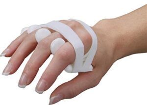 soft-core lmb wire-foam ulnar deviation splint, left, large d