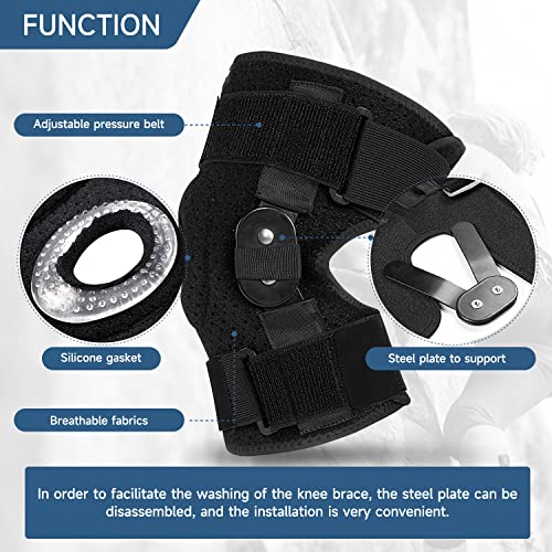 Hocafer Plus Size Knee Brace XL-8XL,Stable Support of The Decompression ...
