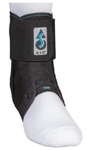 med spec 264014 aso ankle stabilizer, black, medium