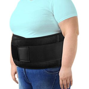 abackh back brace for lower back pain – lumbar support belt for women & men – relief back pain,lower back pain relief for herniated disc, sciatica, scoliosis,lower back belt 5xl(53″-65″)