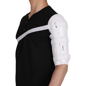 komzer sarmiento brace humeral fracture splint, humeral shaft fracture brace for broken upper arm, lightweight and breathable humeral shaft fracture splint (small)