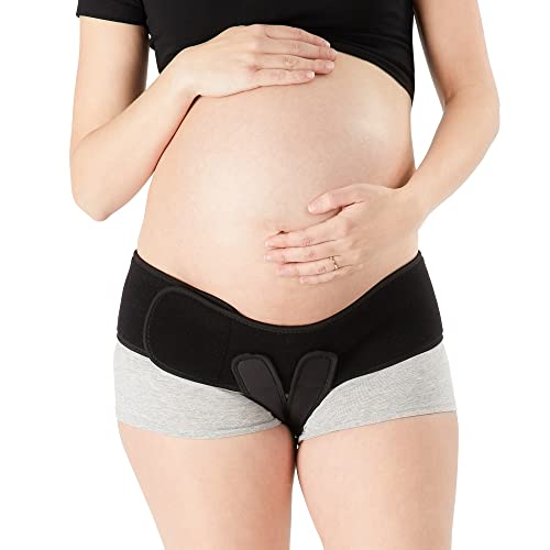 Belly Bandit – V-Sling Pelvic Support Band – Maternity Support Belt for Pelvic Girdle Pain, Uterine Prolapse, Vulvar Varicosities – Pelvic Sling for Pregnancy, L-2XL