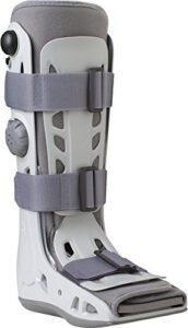 aircast airselect standard walker brace / walking boot, large