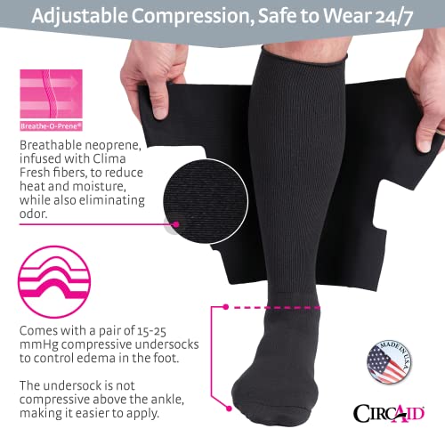 circaid Juxtalite Lower Leg System Designed for Compression and Easy Use X-Large (Full Calf)/Long