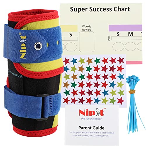 Nipit (Age 2-7 Thumb Sucking STOP for Kids and Stop Finger Sucking, Best Thumb Guard for Kids including Toddlers for Thumb Sucking Prevention