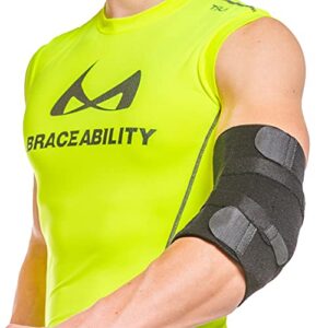 braceability cubital tunnel syndrome brace – ulnar nerve padded elbow splint for sleeping and daytime support for radial neuropathy and nerve entrapment treatment pain-relief and recovery (universal)