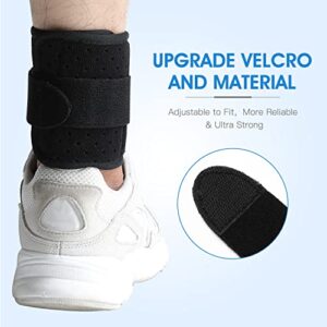 Adjustable Drop Foot Brace Foot Up Afo Brace Unisex Fits for Right /Left Foot Orthosis Ankle Brace Support, Improve Walking Gait, Effective Relieve Pain for Achilles Tendon