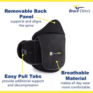 Brace Align VertebrAlign LSO Medical Back Brace L0650 L0637 - Pain Relief and Recovery from Herniated, Bulging, Slipped Disc, Sciatica, DDD, Spine Stenosis, Fractures and more