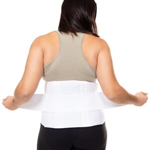 braceability plus size 2xl bariatric back brace – xxl big and tall lumbar support girdle for obesity lower back pain in extra large, heavy or overweight men and women (fits 50″-55″)