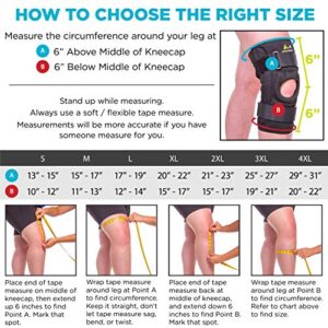 BraceAbility Patella Stabilizing Chondromalacia Knee Brace - Patellofemoral Pain Syndrome U-Shaped Stabilizer Supports Sides of Kneecap for Patellar Tendonitis, Knocked Knees, Bow Legs Treatment (M)
