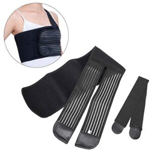 Rib Chest Support Broken Rib Brace Elastic Chest Wrap Belt for Cracked, Fractured or Dislocated Ribs Protection Belt M