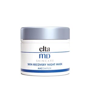eltamd skin recovery night face mask for sensitive skin, helps tired skin, 1.7 oz