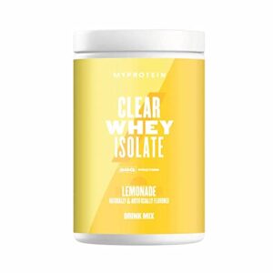 myprotein clear whey isolate – 20 servings (lemonade)