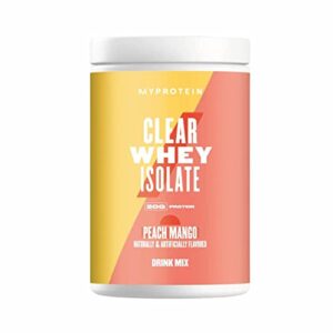 myprotein clear whey isolate – 20 servings peach mango