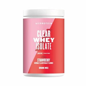 myprotein clear whey isolate – 20 servings (strawberry)