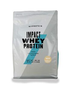 myprotein® impact whey protein powder, mocha, 5.5 lb (100 servings)
