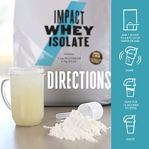 Myprotein Impact Whey Isolate Protein Powder (Cookies & Cream, 5.5 Pound)