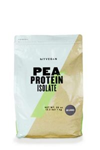 myprotein® myvegan pea protein isolate powder, unflavored, 2.2 lb (40 servings)