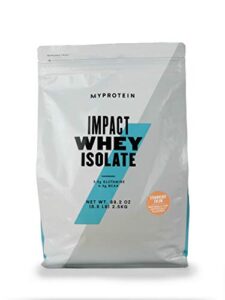 myprotein impact whey isolate protein powder (strawberry, 5.5 pound (pack of 1))