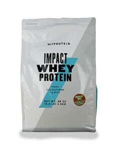 myprotein® impact whey protein powder, chocolate mint, 5.5 lb (100 servings)