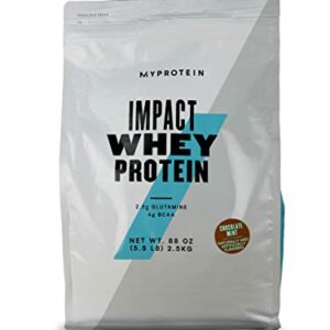 Myprotein® Impact Whey Protein Powder, Chocolate Mint, 5.5 Lb (100 Servings)