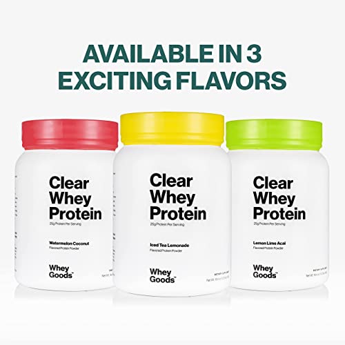 Whey Goods Clear Whey Protein Isolate (Iced Tea Lemonade)