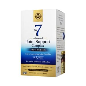solgar no. 7 – joint support and comfort – 90 vegetarian capsules – increased mobility & flexibility – gluten-free, dairy-free, non-gmo – 90 servings