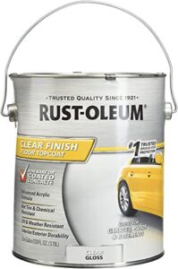 rust-oleum 320202 gallon clear gloss coating