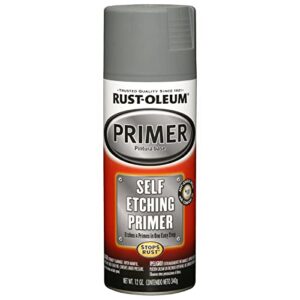 12 oz rust-oleum brands 249322 gray automotive primer, self-etching pack of 6