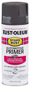 rust-oleum 2089830 stops rust automotive primer, 12 ounce, dark gray, 12 ounce