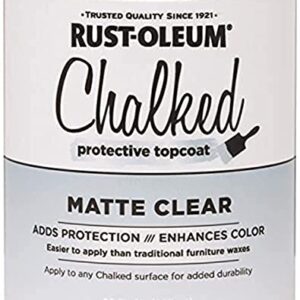 Rustoleum 287722 30 Oz Matte Clear Chalked Protective Topcoat