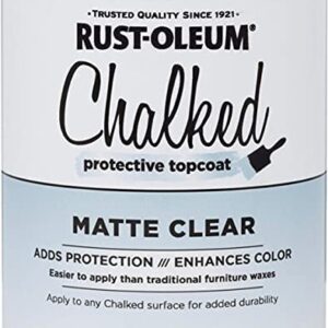 Rustoleum 287722 30 Oz Matte Clear Chalked Protective Topcoat