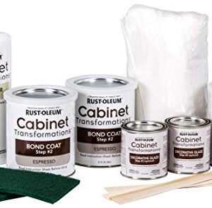 Rust-Oleum 287062 Transformations Cabinet Refinishing Kit, Espresso