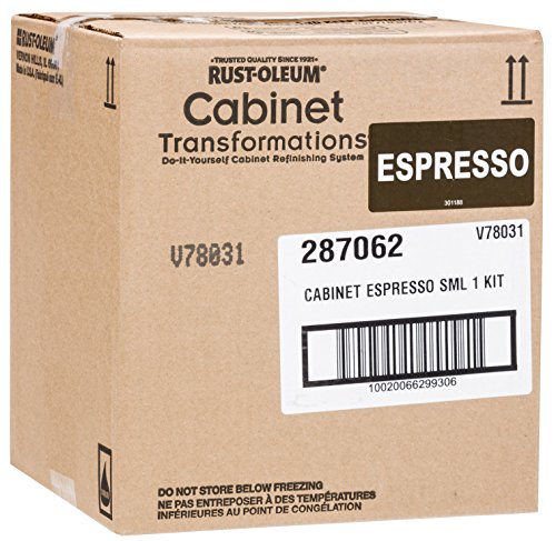 Rust-Oleum 287062 Transformations Cabinet Refinishing Kit, Espresso