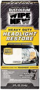 rust-oleum 327489 heavy duty headlight restore