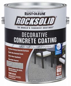 rust-oleum 306267 gallon slate concrete coating