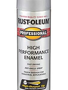 Rustoleum Professional 7581838 15 Oz Light Machine Gray Gloss High Performance Enamel Spray6