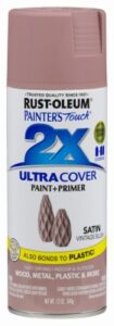 rustoleum 299887 12 oz vintage blush satin ultra cover 2x spray paint