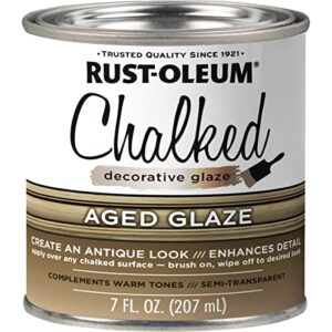 rust-oleum chalked decorative glaze aged