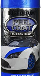 Rust-Oleum 283781 11OZ BLU Matt Peel Coat, 11 Fl Oz (Pack of 1), Blue