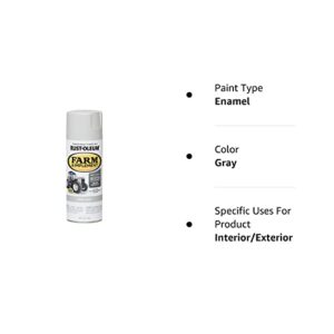 Rust-Oleum FORD GRAY SPRAY PAINT, 12 Fl Oz (Pack of 1)