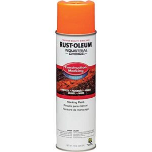 rust-oleum m1400 construction marking orange gloss 17 oz. spray
