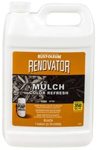 rust-oleum 307525 renovator mulch color refresh, black