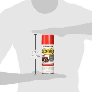 Rust-Oleum Farm & Implement 12 oz. Spray Paint- 280134 Massey Ferguson Red