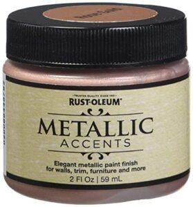 rust-oleum metallic accents trial size rose gold