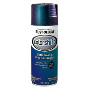 rustoleum color shift spray paint, 11 ounce, cosmos blue