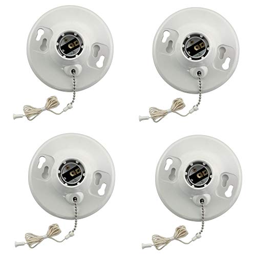 Leviton 8827-CW1, White, 4 PACK