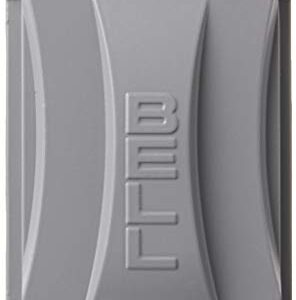 Leviton MS303-DS 30 Amp 600 Volt, Three-Pole, Black & Hubbell Bell MX1050S Single-Gang Weatherproof Heavy Duty Universal Flip Cover Gray Finish